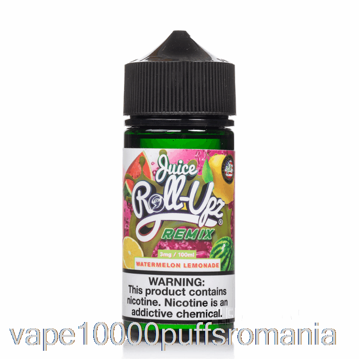 Vape Romania Limonada De Pepene Verde - Juice Roll Upz Remix - 100ml 0mg